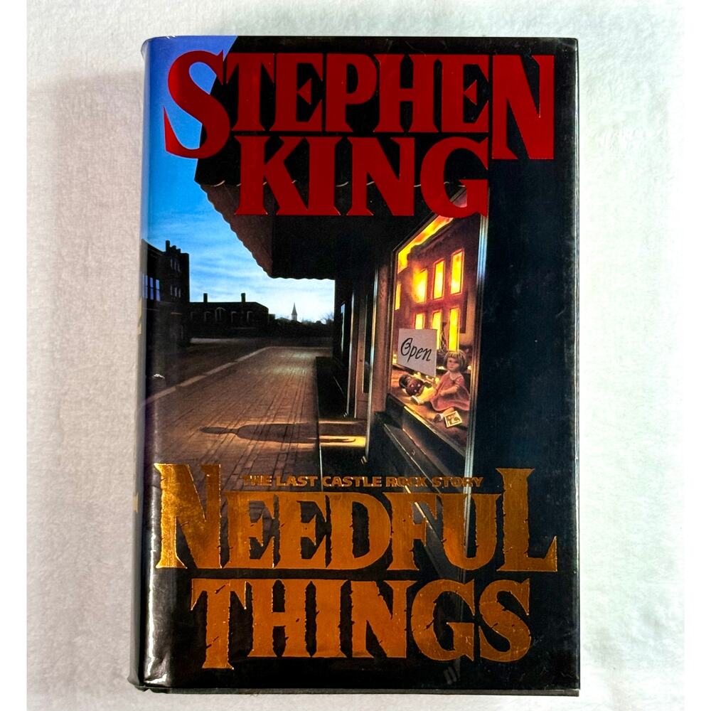 Stephen King Needful Things First Edition Hardcover Viking 1991 with Dust Jacket
